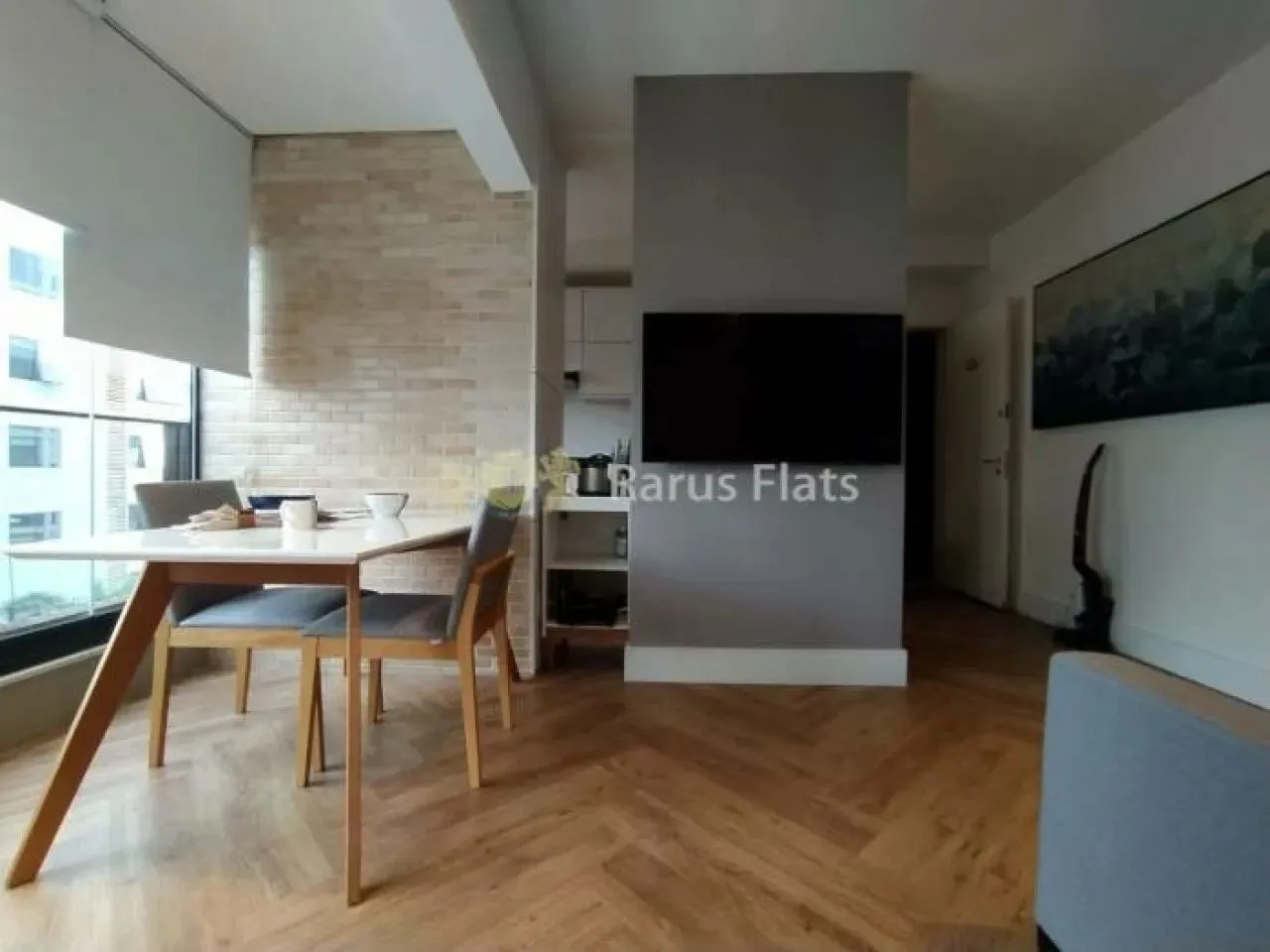 Rarus Flats - Flat para locação - Edifício Option Paraiso