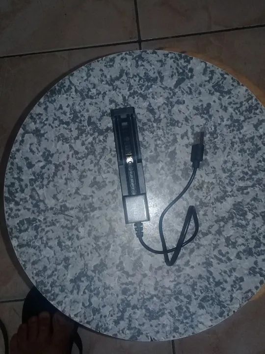 carregador de bateria  para maquina cortar cabelo portatil  cabo usb  - Foto 2