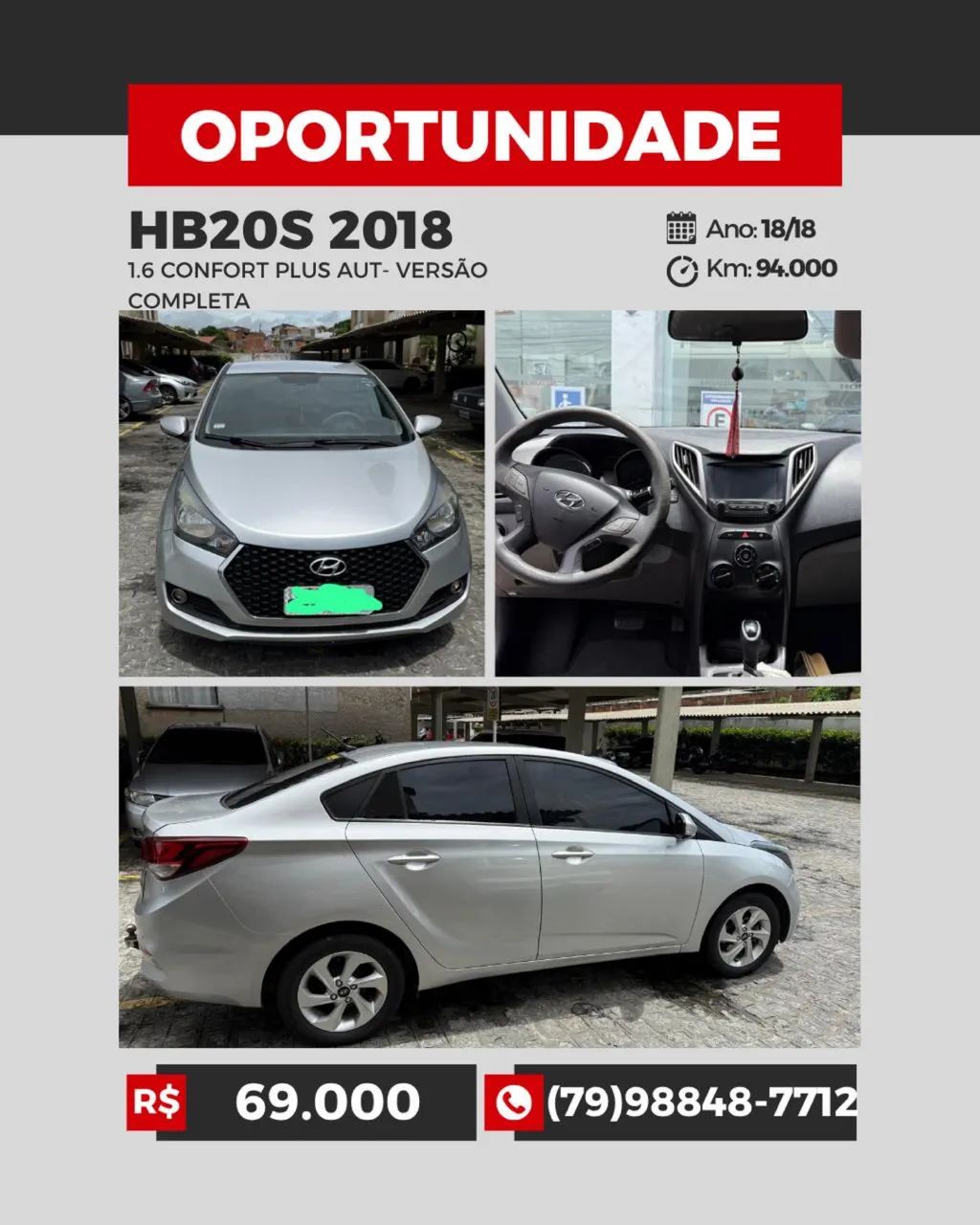 Hyundai Hb20S 2018