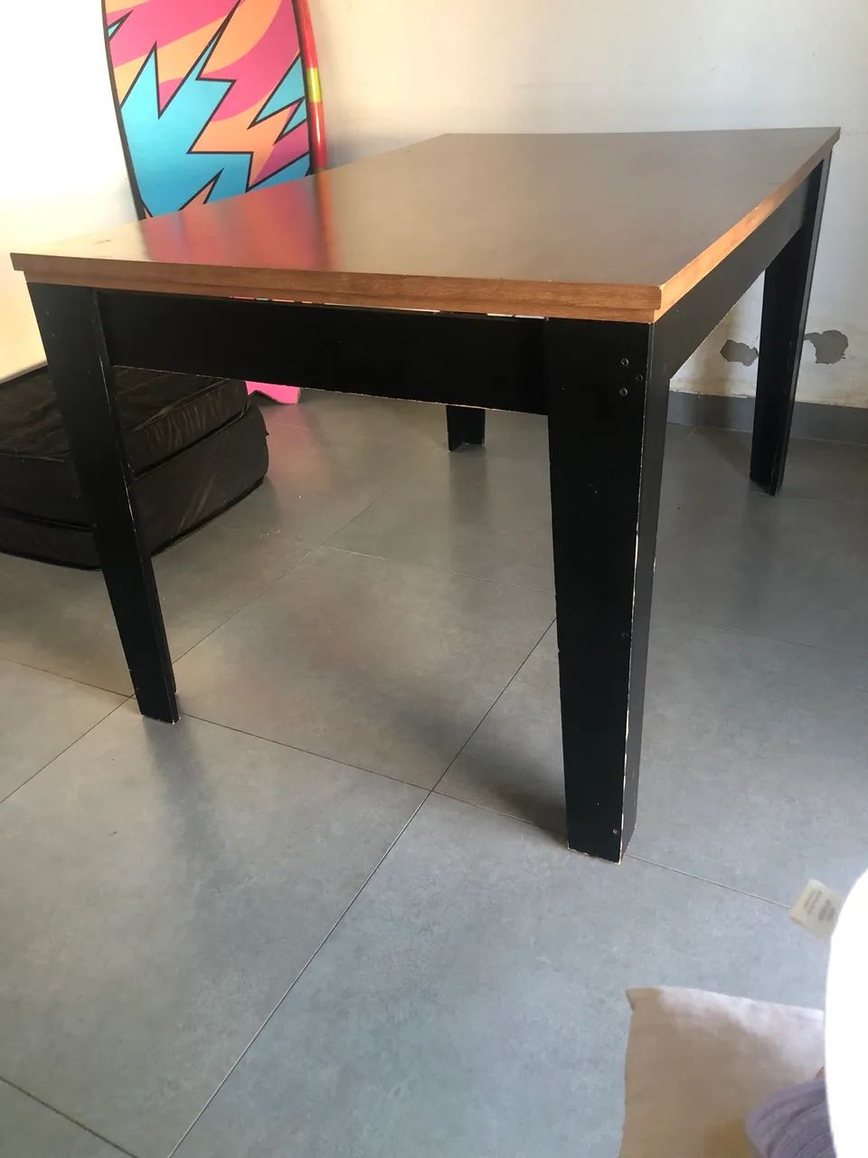 Mesa retangular 4 a 6 lugares  - Foto 2