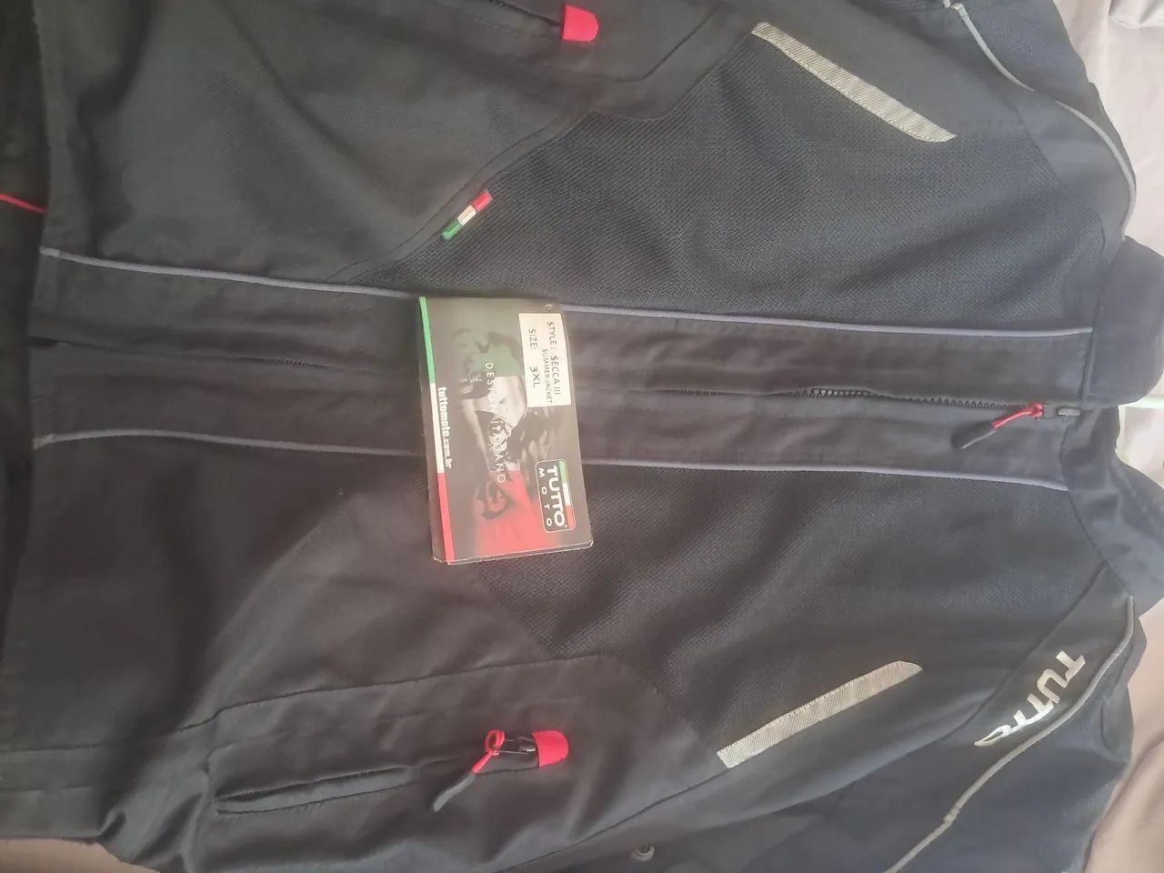 JAQUETA MOTOCICLISTA TUTTO - Foto 4