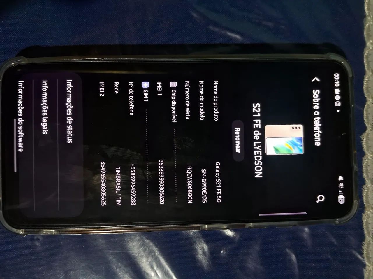 S21 FE-[256GB 8 RAM ]SEM MARCAS - Foto 3