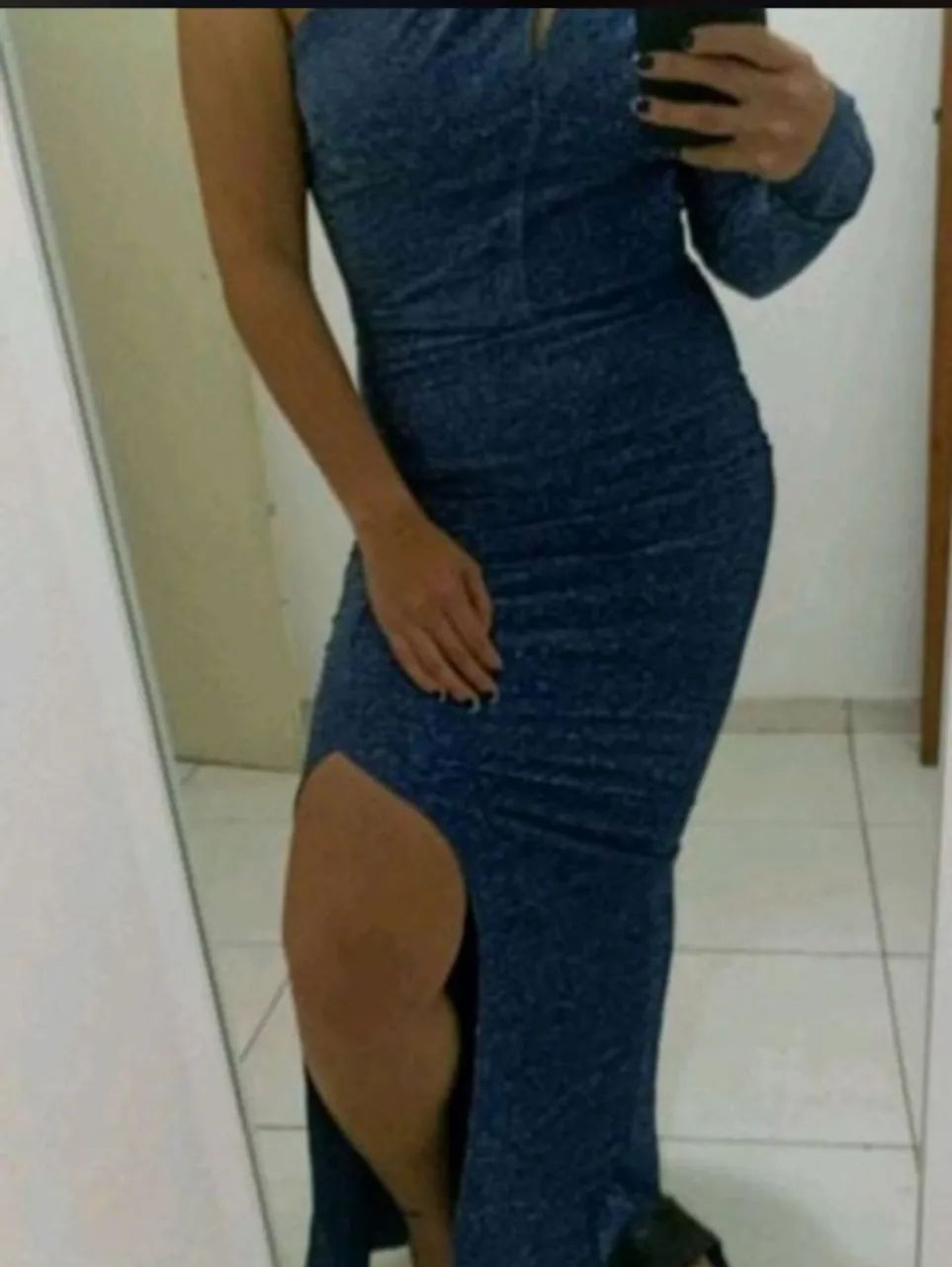 Vestido de festa azul - Foto 3