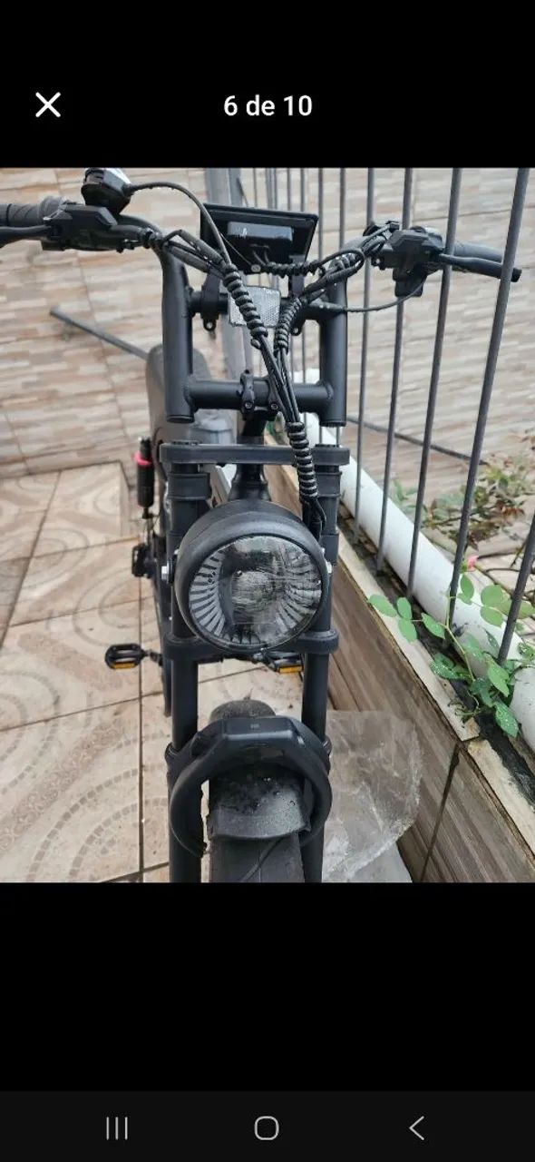 Bicicleta elétrica V9 Max (1000W) - Foto 5