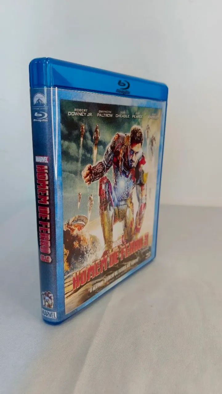 Bluray Homem de ferro 3 - autoral - Foto 3