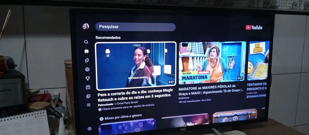 Vendo essa tv da marca AOC de 32 polegadas SMART 