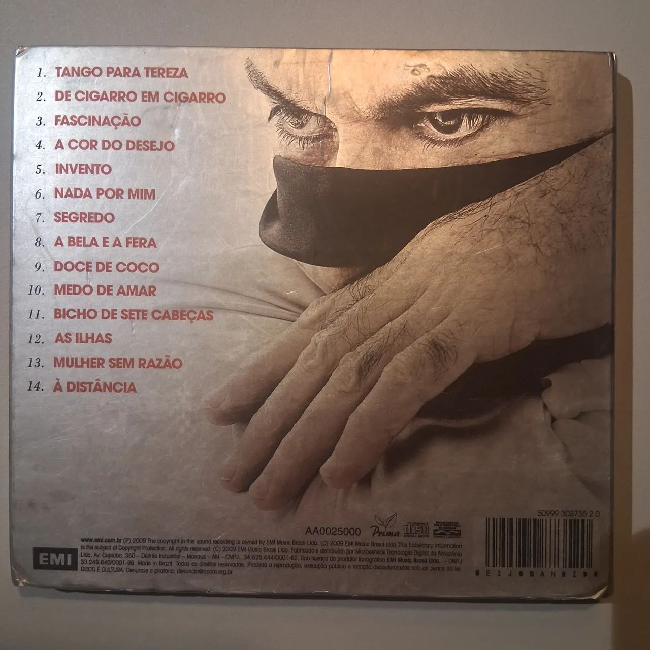 Cd Ney Matogrosso Beijo Bandido Original  - Foto 2