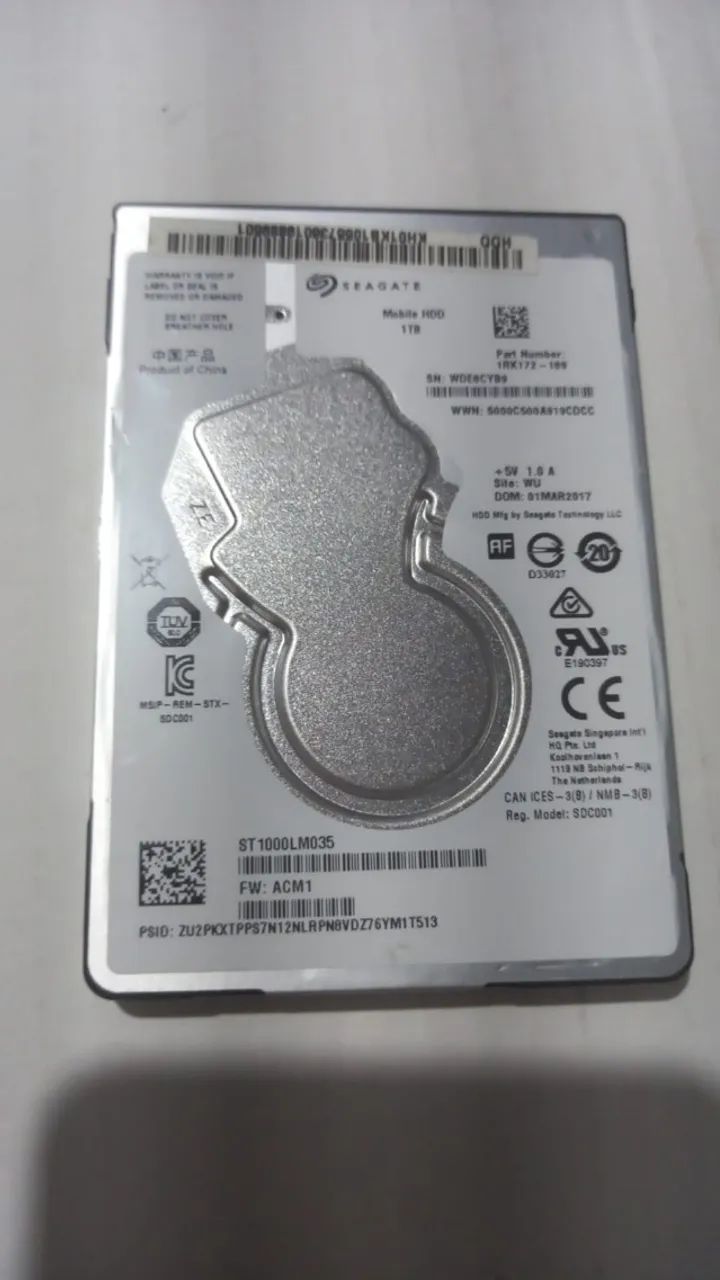 Hd 1tb Notebook, Xbox, Ps3, Ps4, Dvr, Pc - 024