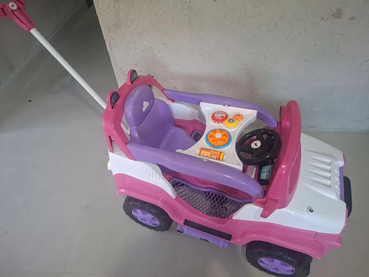 Carrinho de passeio, com pedal  - Foto 5