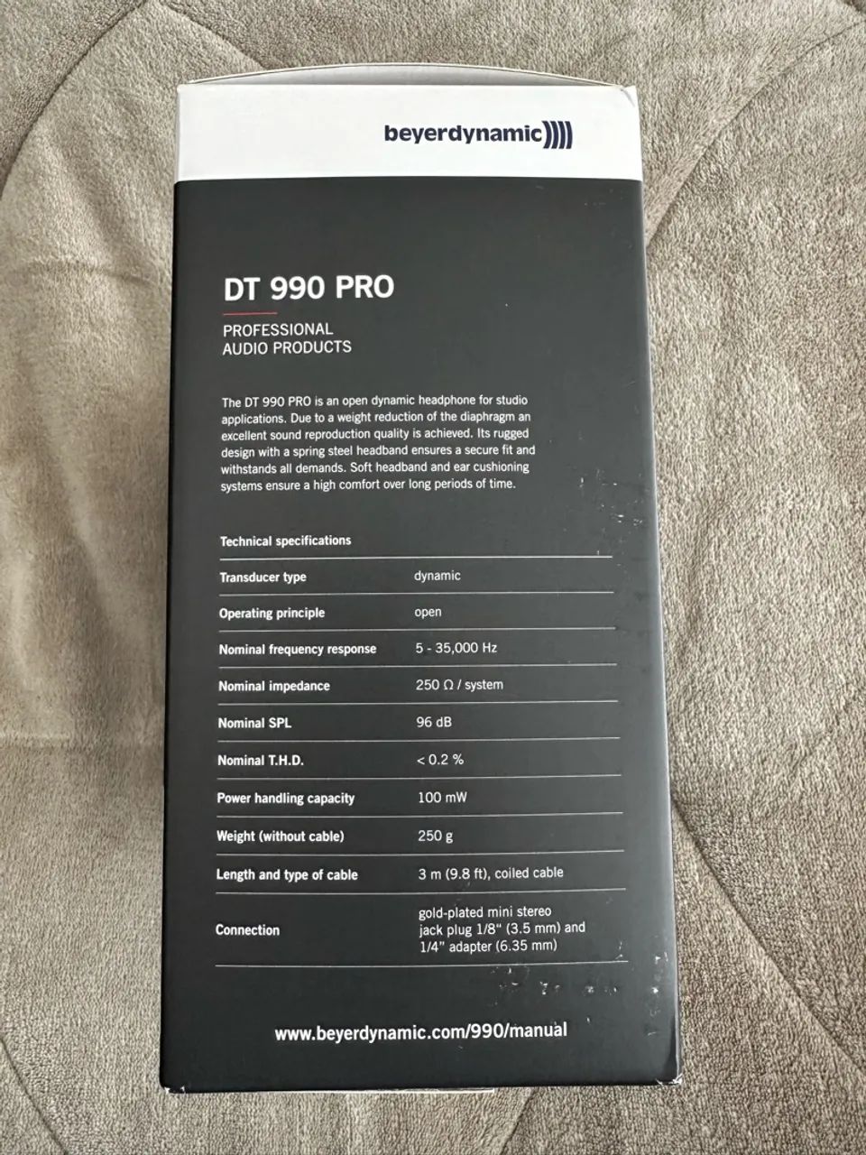 BeyerDynamic Dt990 Pro 250 Ohm - Foto 3