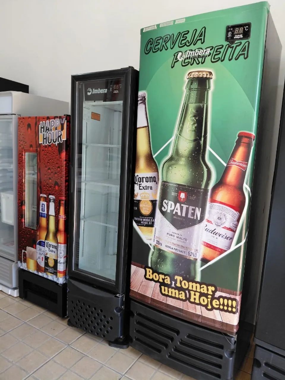 Expositores e Cervejeiras
