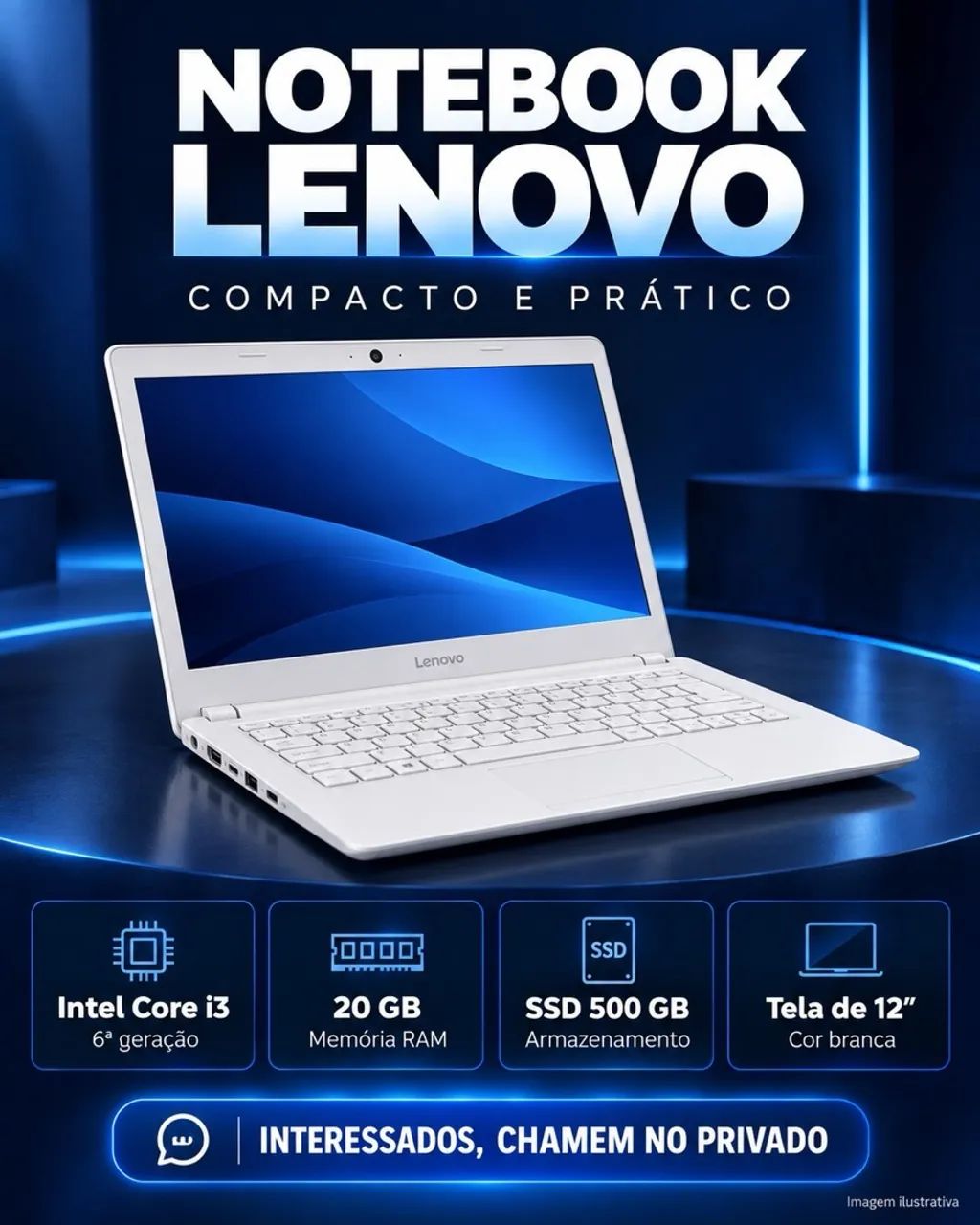 Notebook Lenovo Core I3