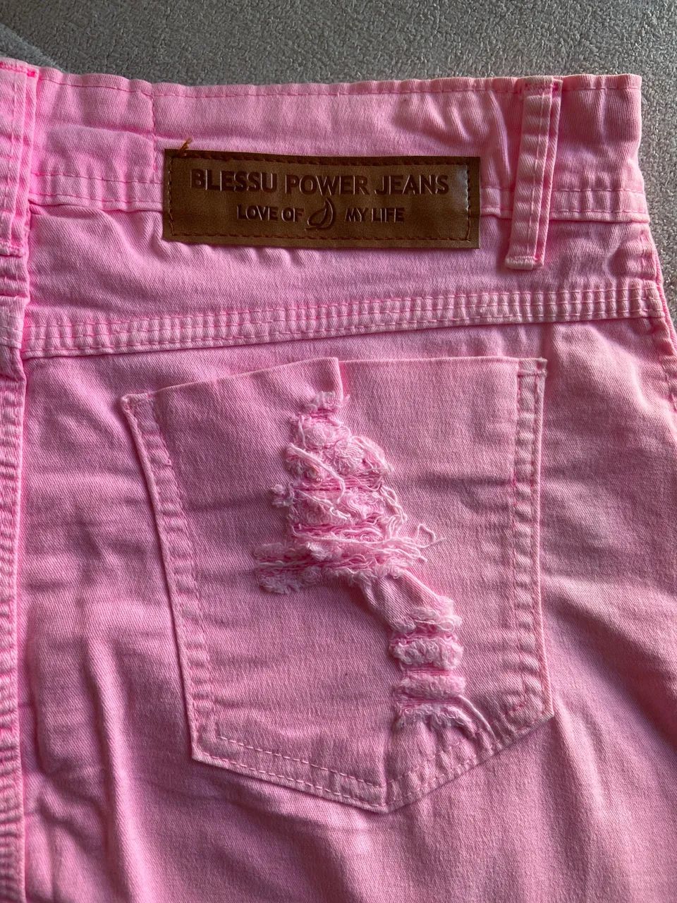 Saia jeans feminina  - Foto 4