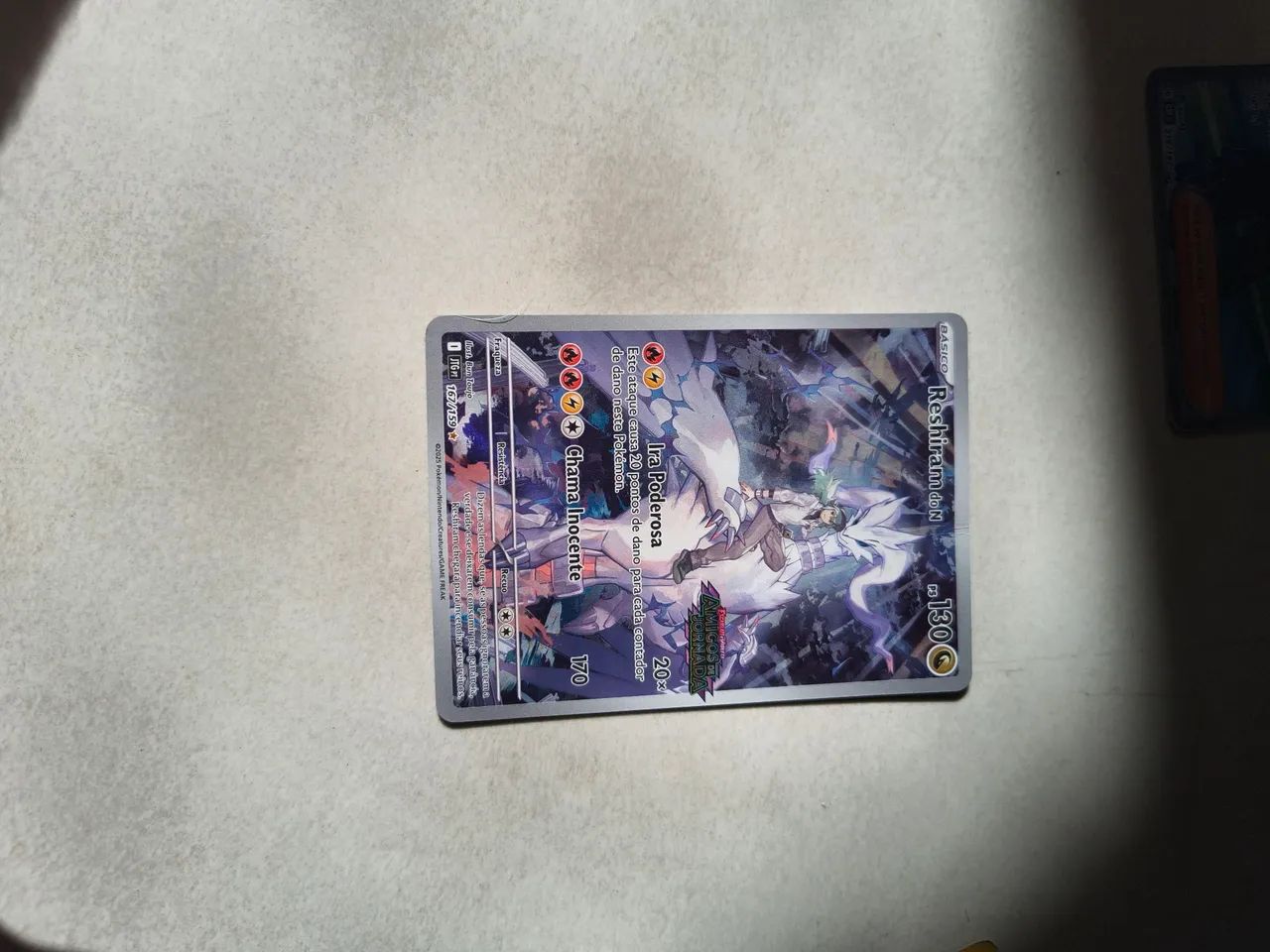 Carta Pokémon Reshiram do n