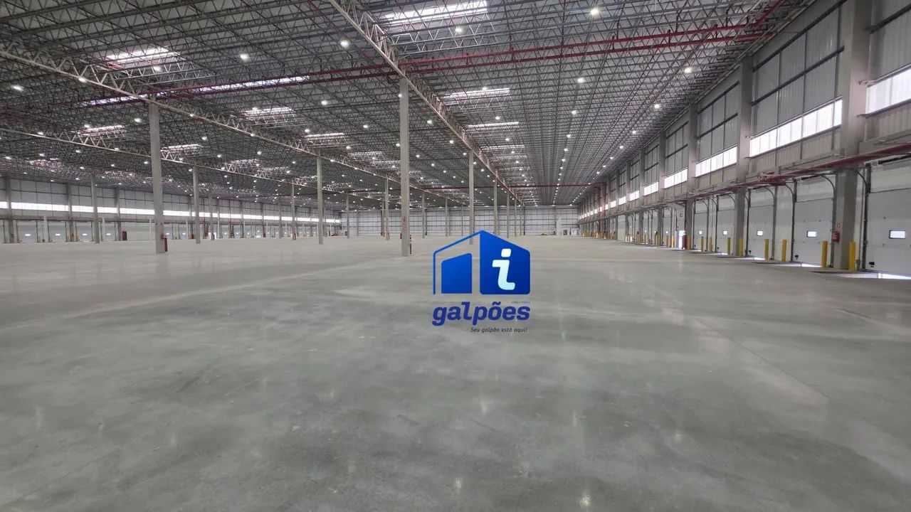 Galpão Logístico com 37.995 m², 99 docas, em Contagem - MG