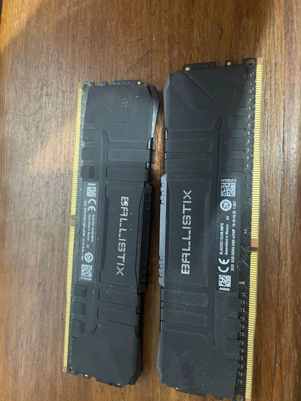 Kit Memória RAM Crucial Ballistix 16GB (2x8GB) DDR4 3000MHz CL15 - Desktop