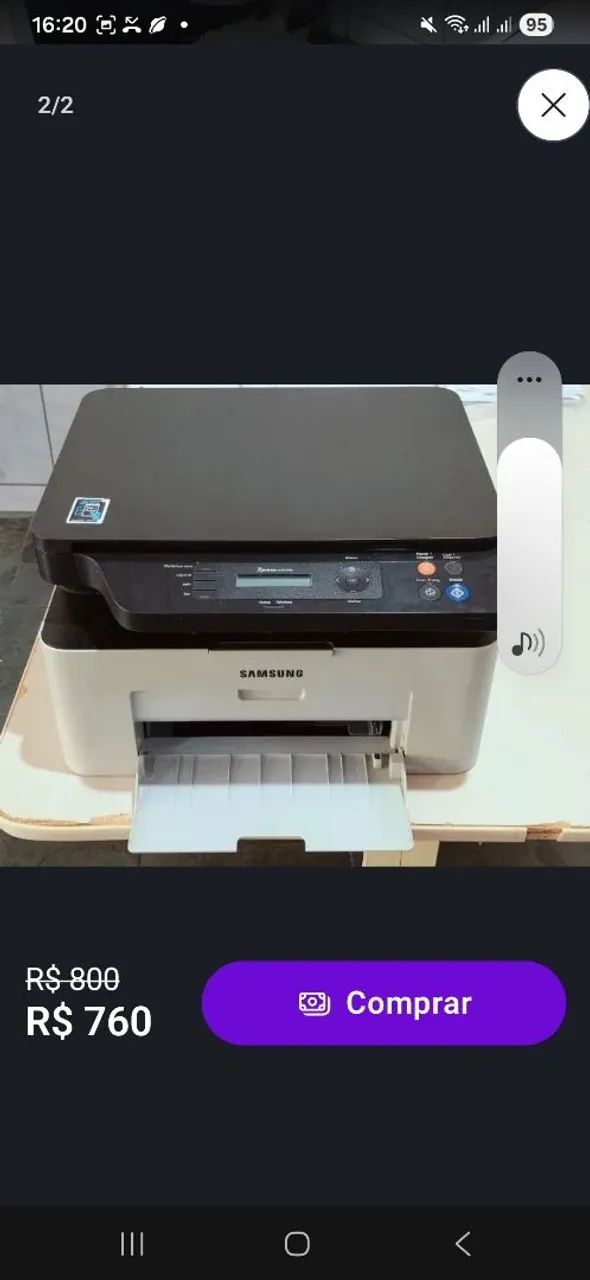 Impressora Samsung  - Foto 2