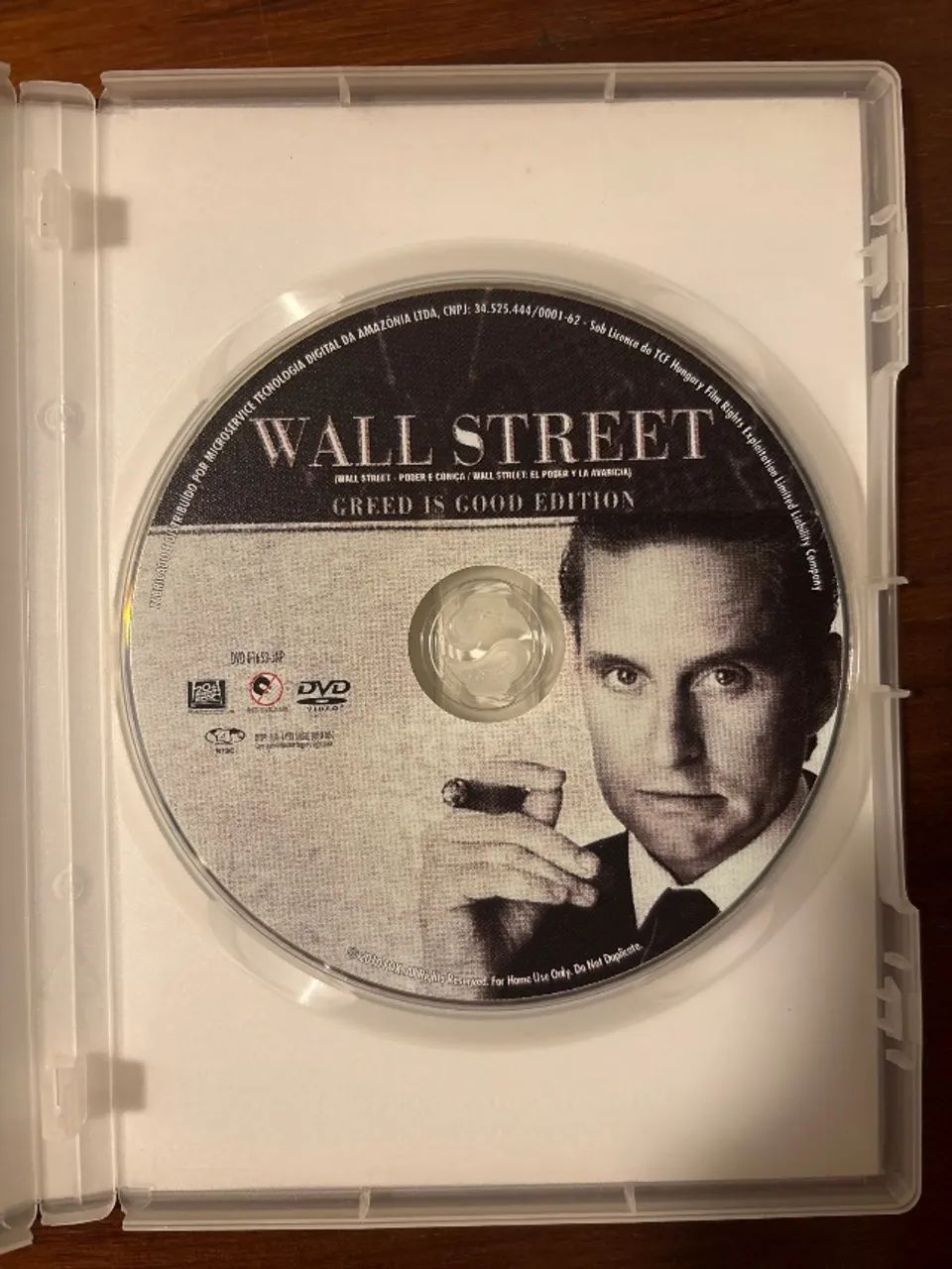 DVD Wall Street Poder e Cobiça  - Foto 2