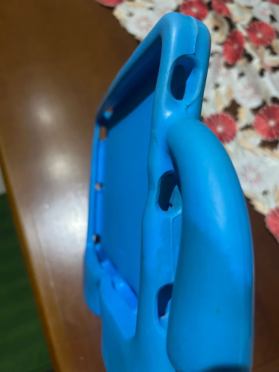 Capinha infantil para ipad com bracinhos azul - Foto 4
