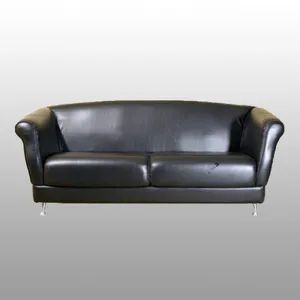 SOFÁ CHESTERFIELD PRETO 3 LUGARES