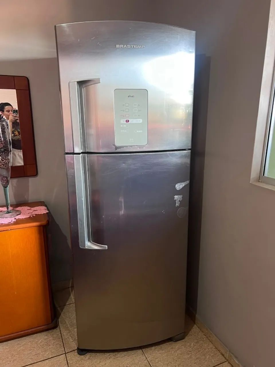 Geladeira Brastemp active 405L