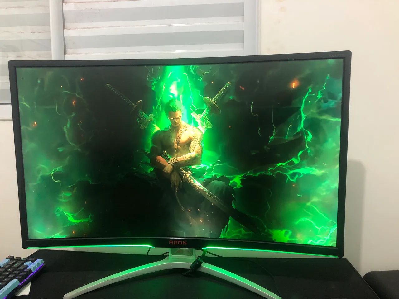 Monitor curvado 144hz