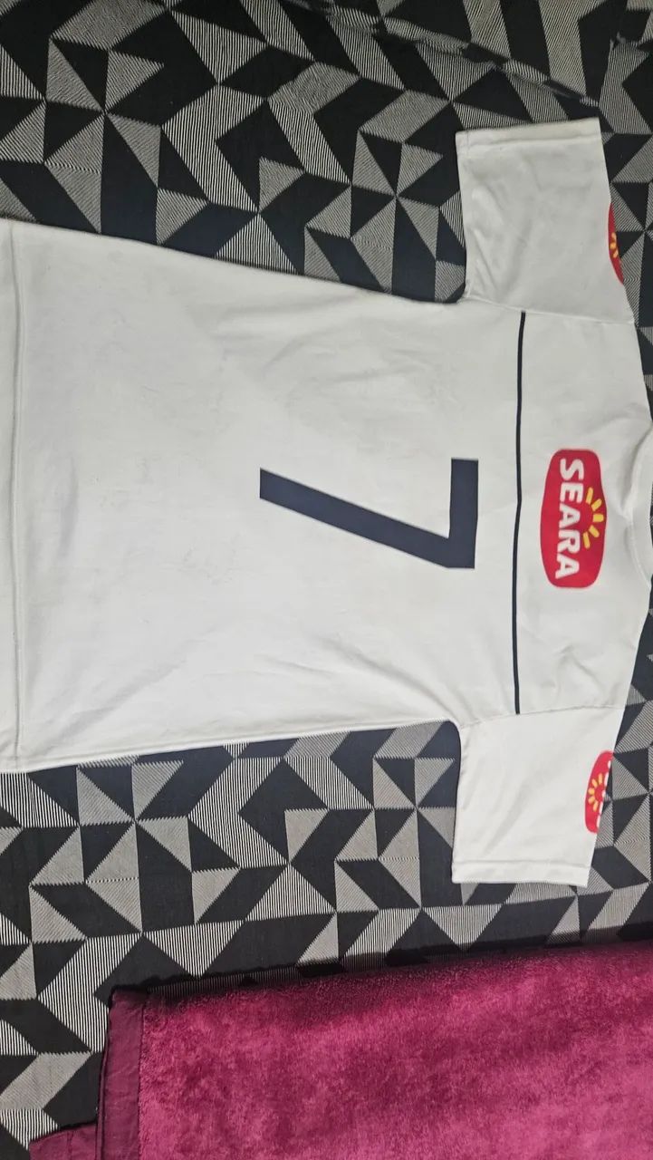 Camisa do santos com autógrafo do time de 2012 - Foto 5