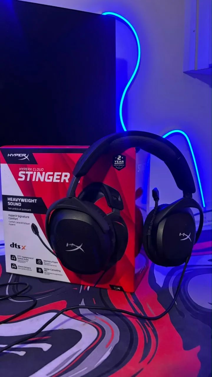 Headset Wireless HyperX Cloud - Foto 3