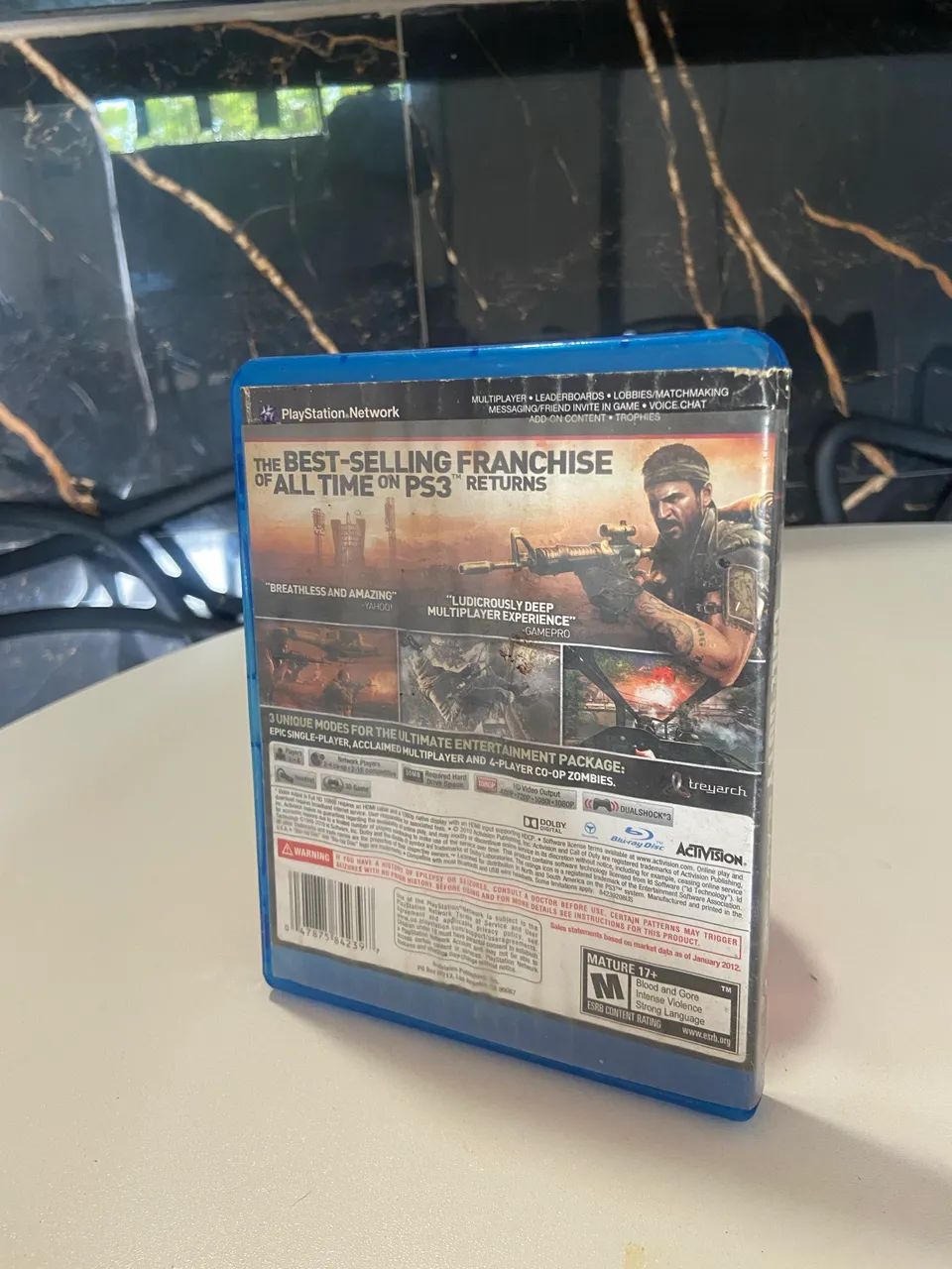 Jogo de PS3 CALL OT DUTY BLACK OPS - Foto 2