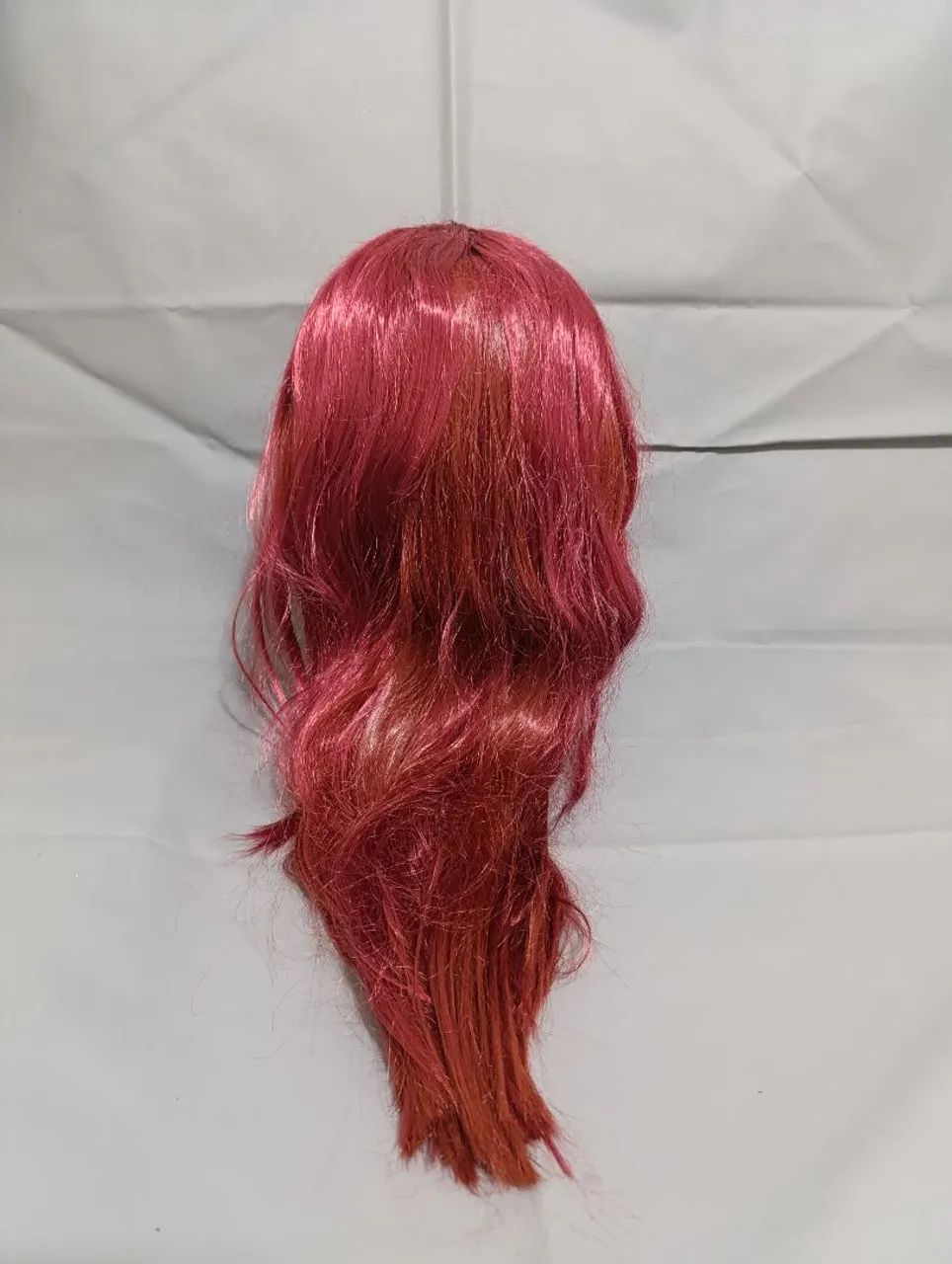 Peruca Wig Vermelha Ondulada - Foto 2