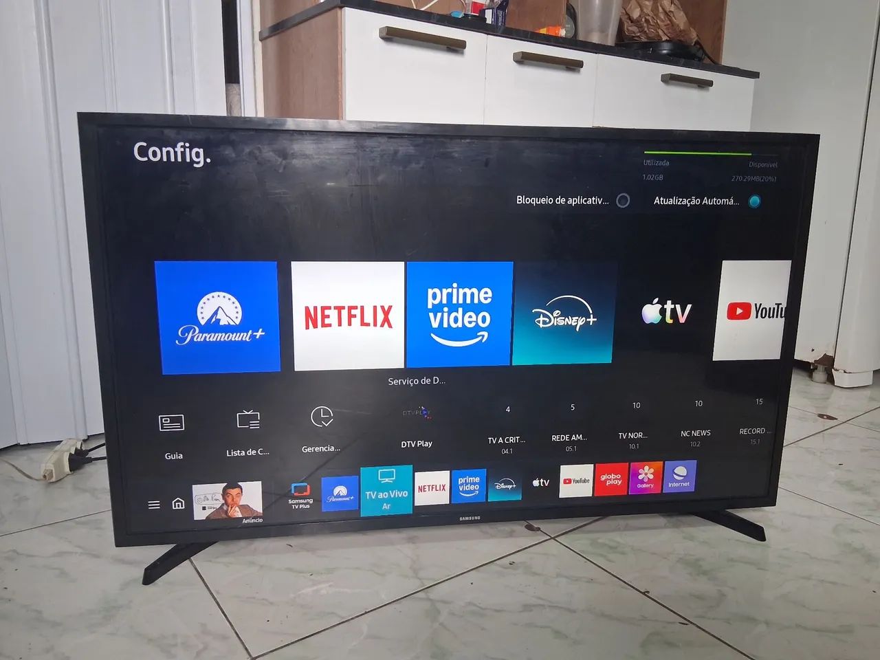 Smart Tv 43 Samsung Tizen com Entrega  - Foto 4