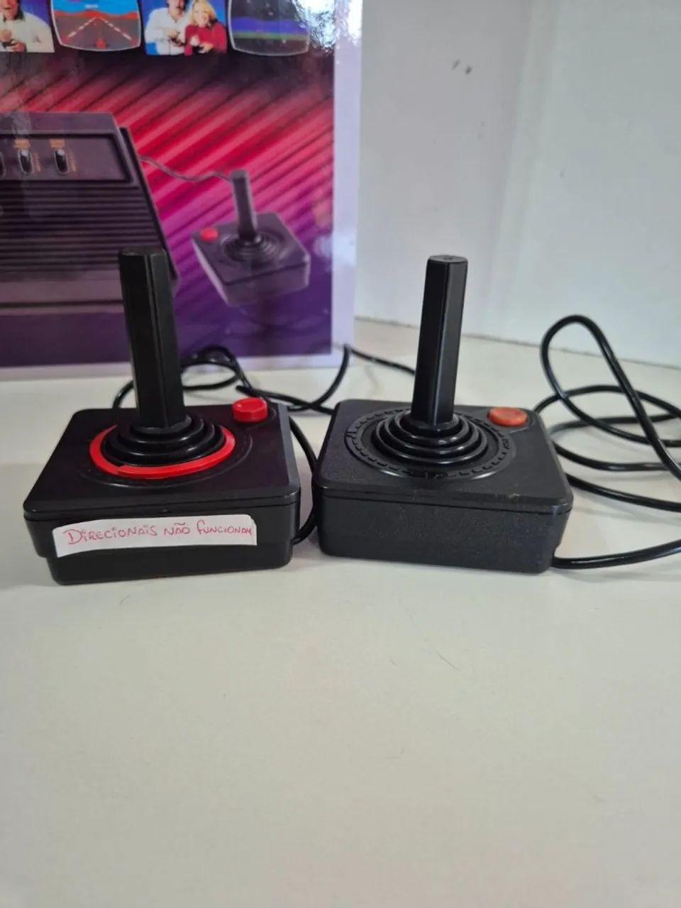Atari 2600 Polyvox com caixa MDF - Foto 5