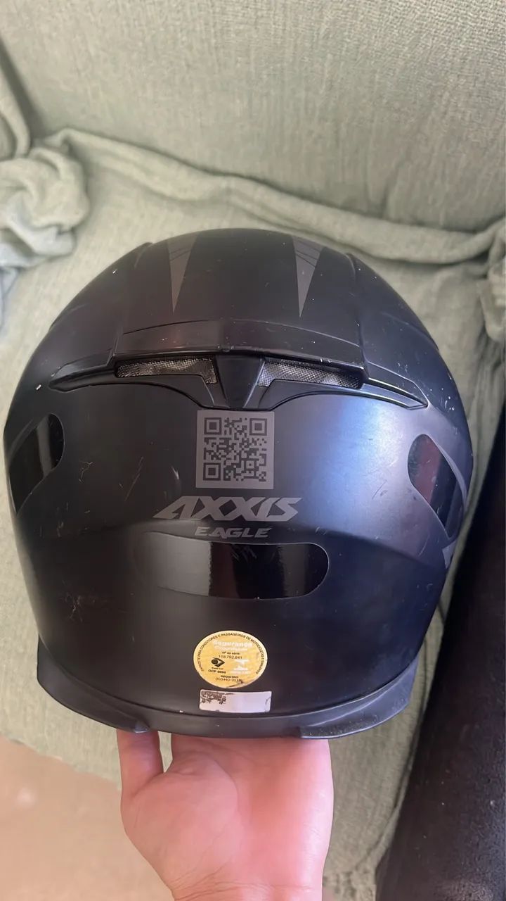 Capacete AXXIS n58 semi novo - Foto 3
