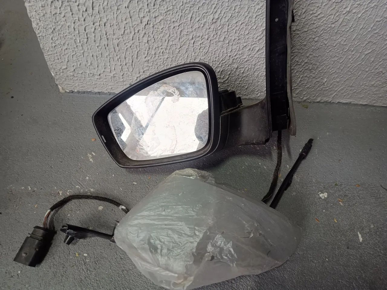 Retrovisor elétrico lado esquerdo original VW do UP 