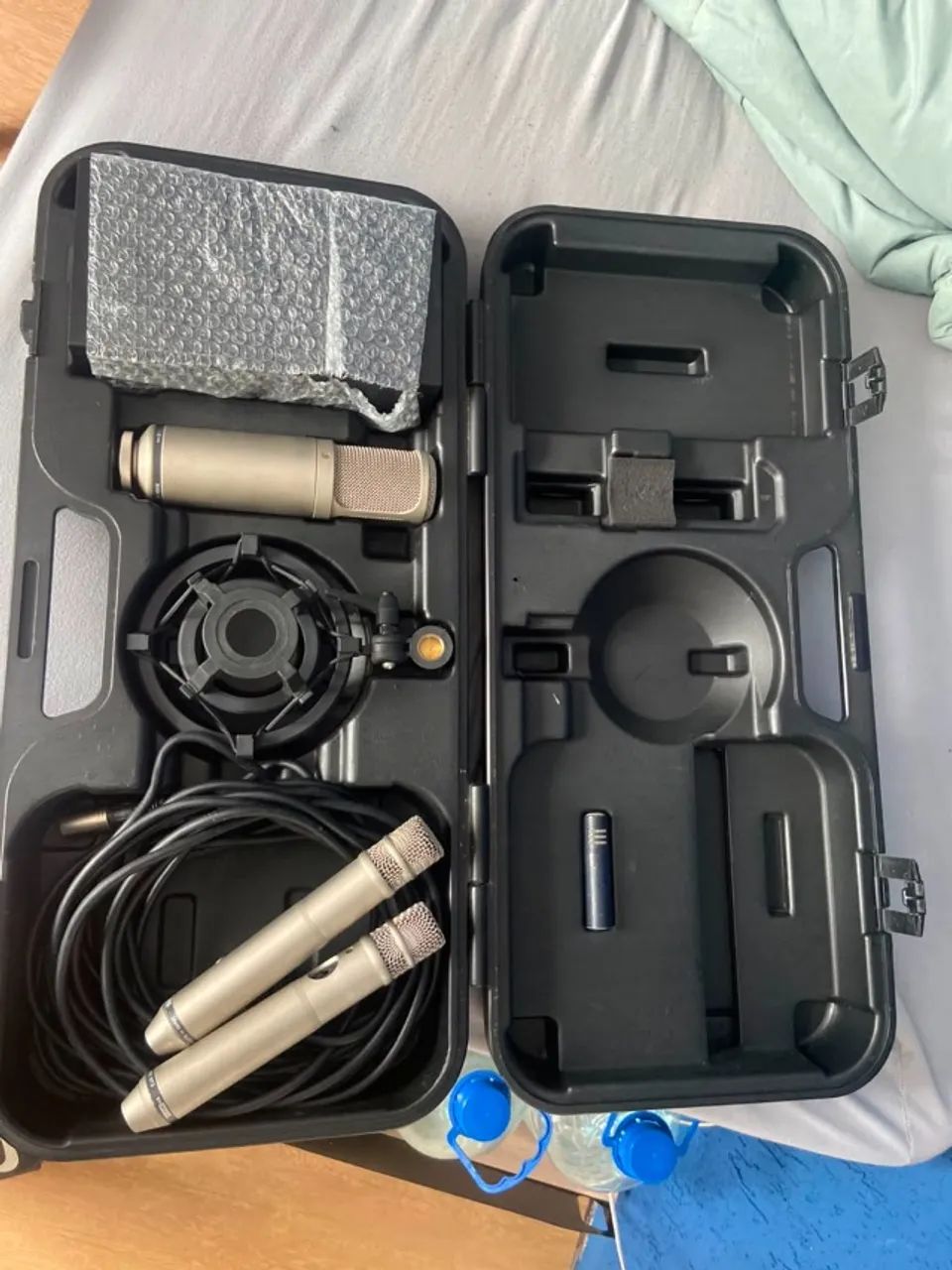 Kit Profissional RØDE K2 + 2x RØDE NT3 + Fonte Original + Shock