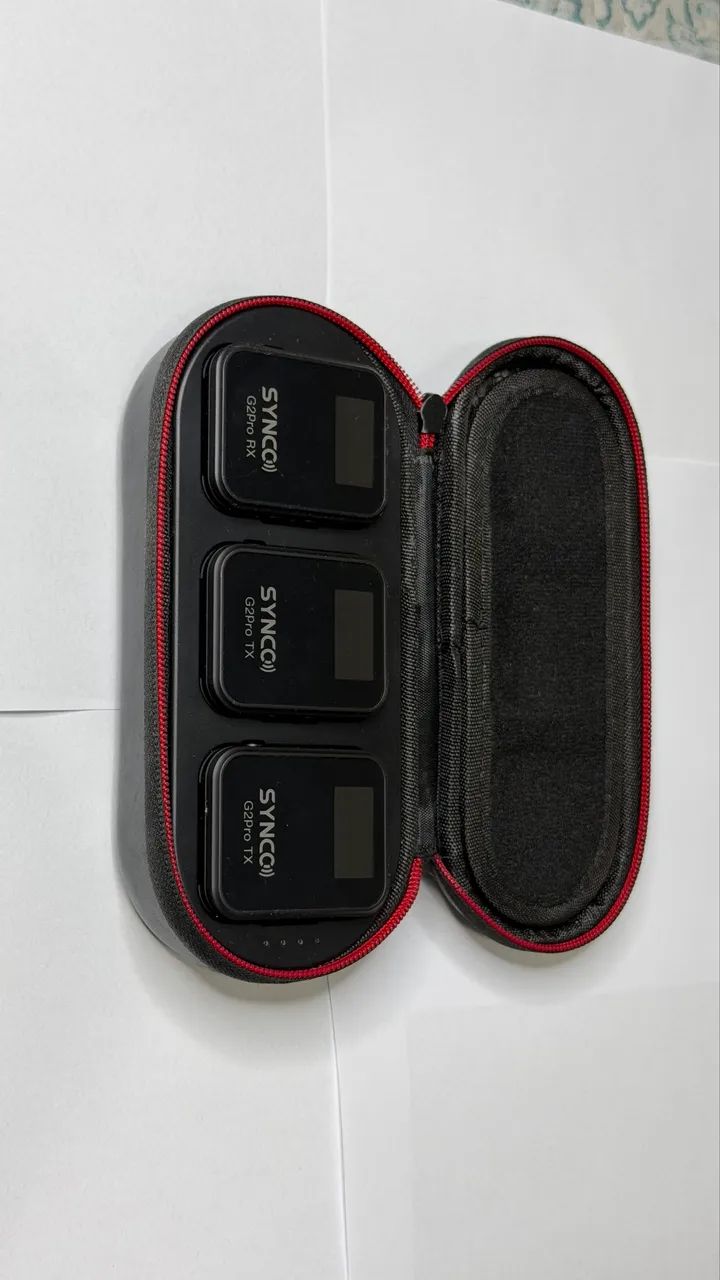 Microfone Lapela Duplo Sem Fio Synco G2-a2 Pro - Foto 3