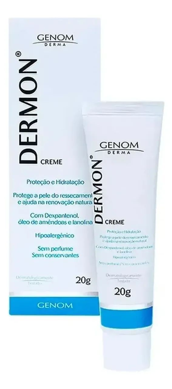 Creme Proteção e Hidratação Dermon Caixa 20g - Foto 3