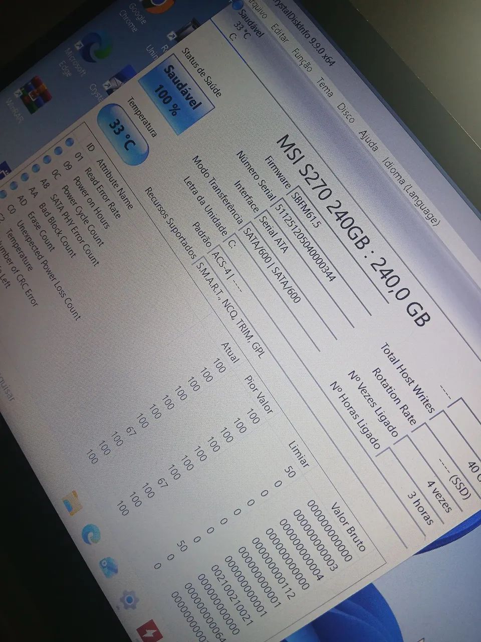 Notebook Lenovo com Ssd e Bateria - Foto 3