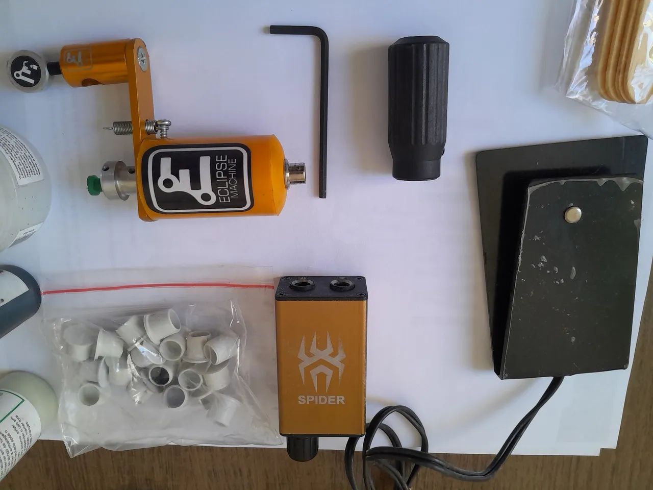 Máquina de tatuagem kit - Foto 2