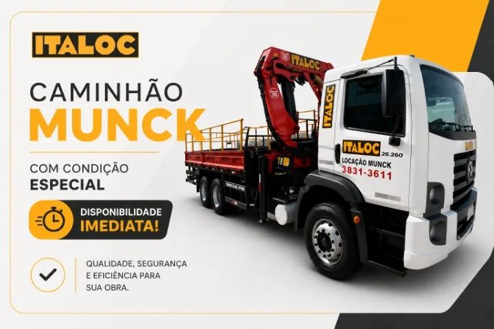 CAMINHÃO MUNCK 
