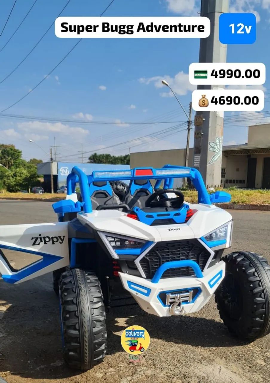 Carrinho elétrico 12v super jeep - Foto 2