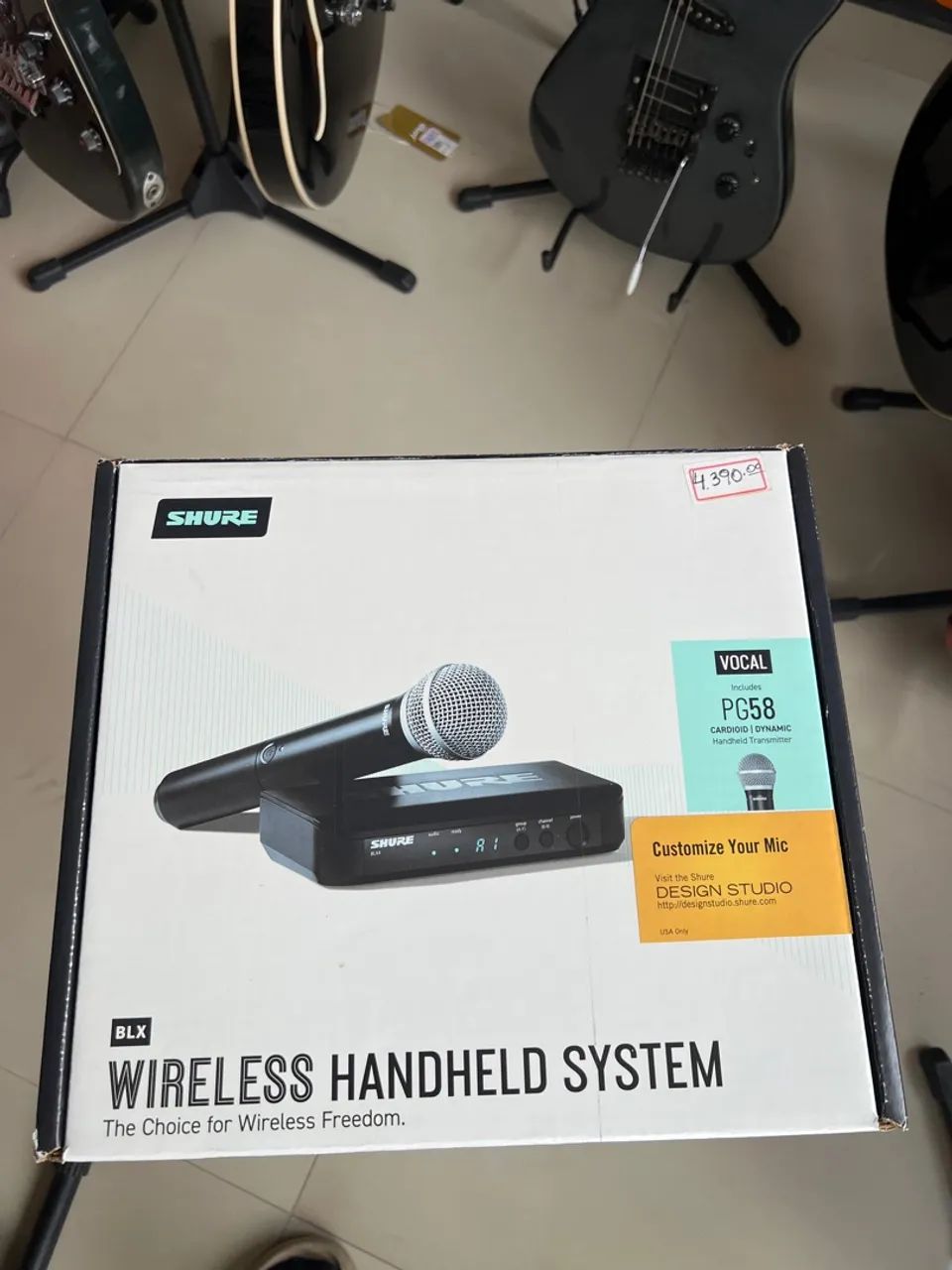 MICROFONE SHURE PG58 