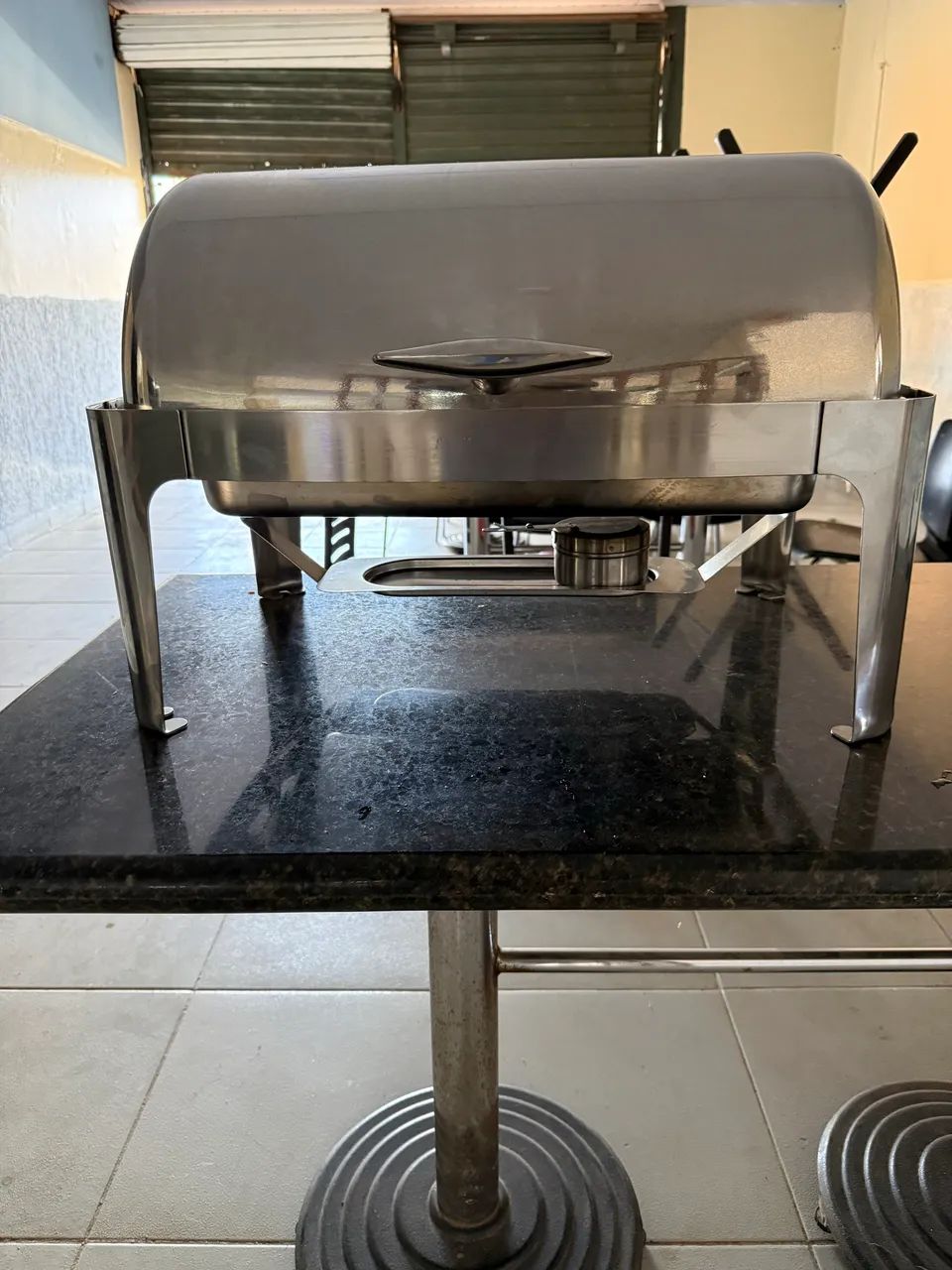 Réchaud de inox profissional para buffet/restaurante
