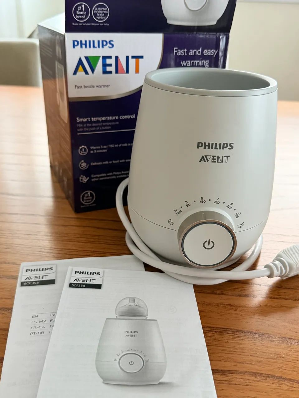 Aquecedor de Mamadeira Philips Avent em Excelente Estado