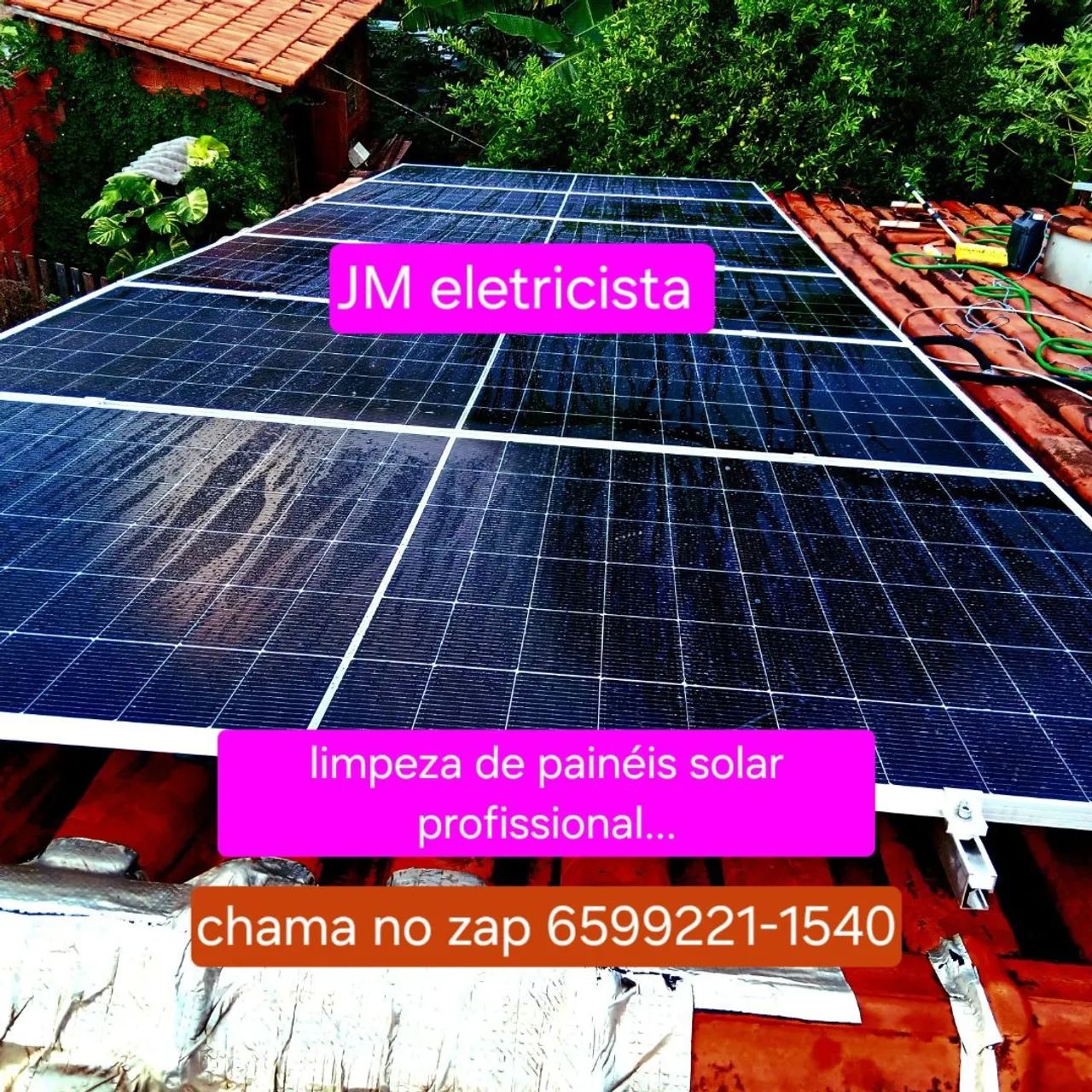 JM limpeza de painéis solar profissional  - Foto 4