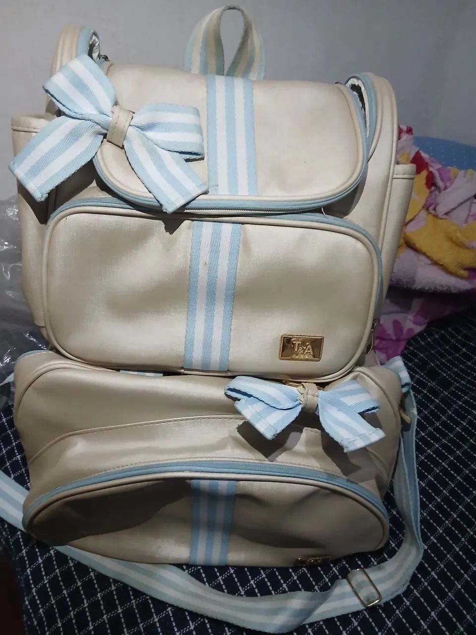 Vendo uma bolsa maternidade usada - Foto 2