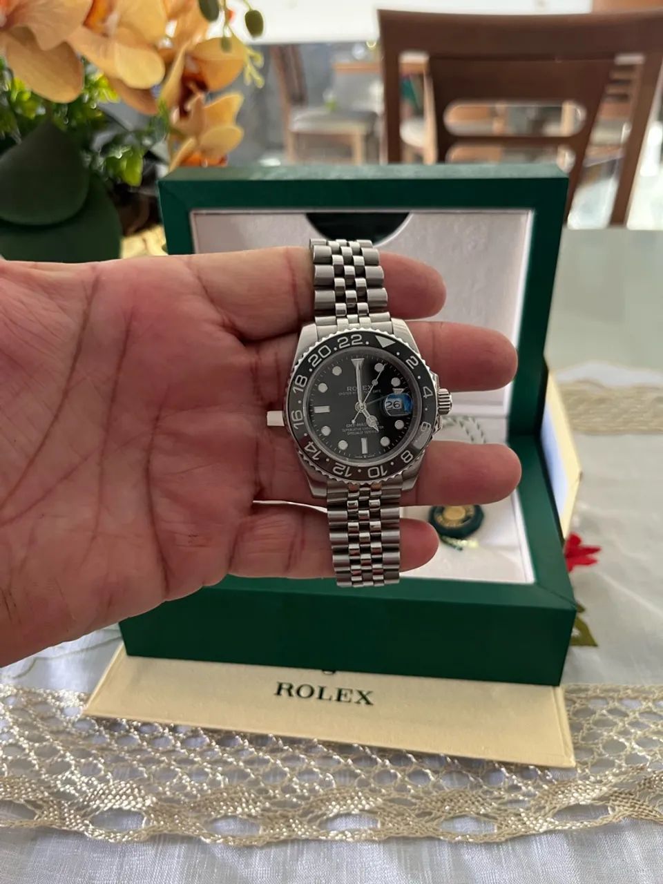 Vendo Relógio GMT master II Bruce wayne  automático  Super Premium na caixa original  - Foto 2