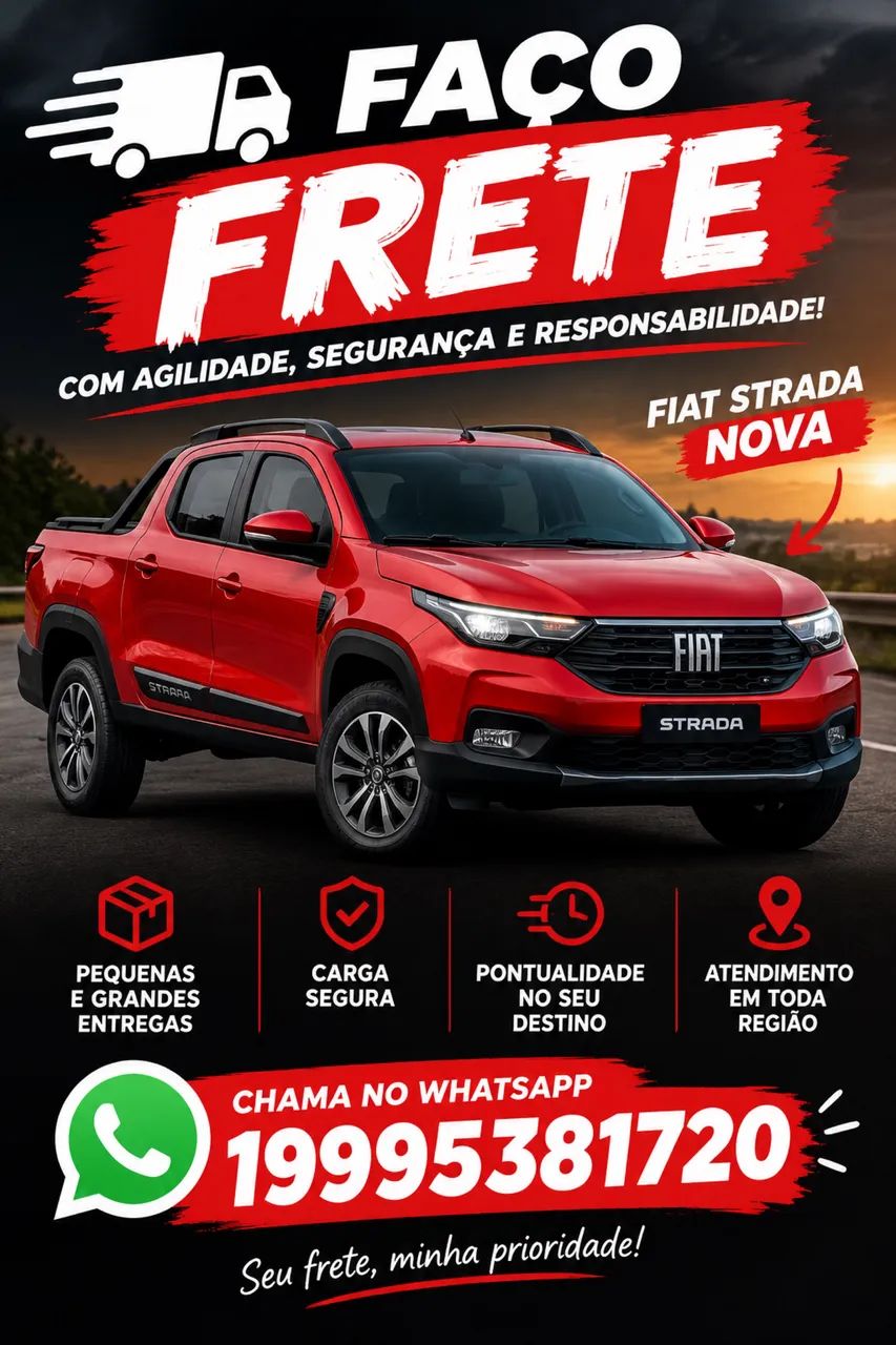 Frete é mudanças 