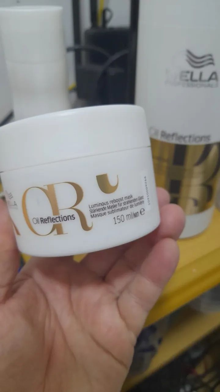 Máscara Wella Oil Reflections 150ml
