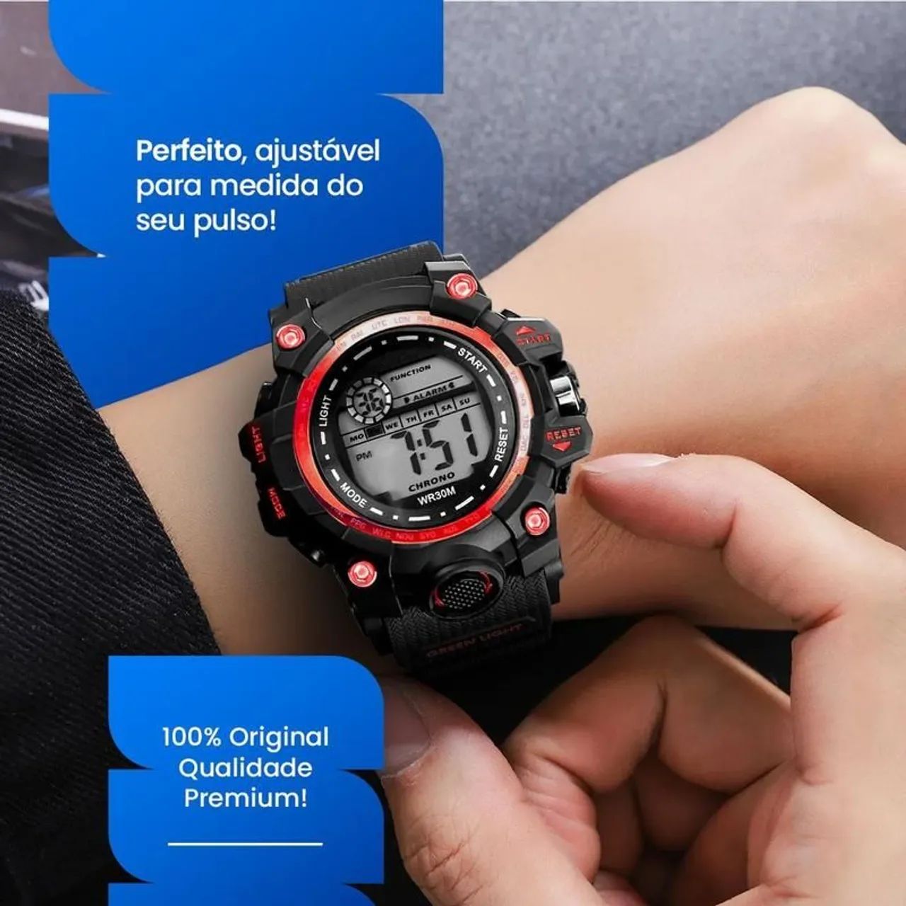 Relógio Digital Grande - Frete Grátis 